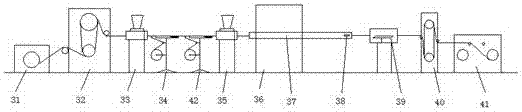 Graphene-copper composite core light-weight fireproof flexible cable used for data center power supply