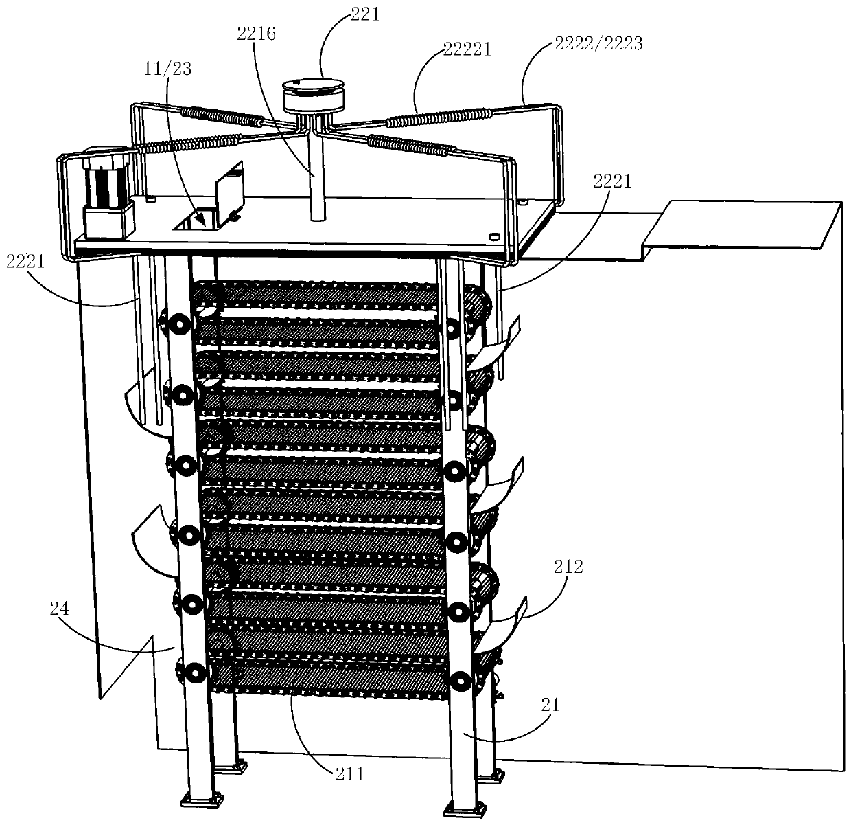 Automatic baking machine