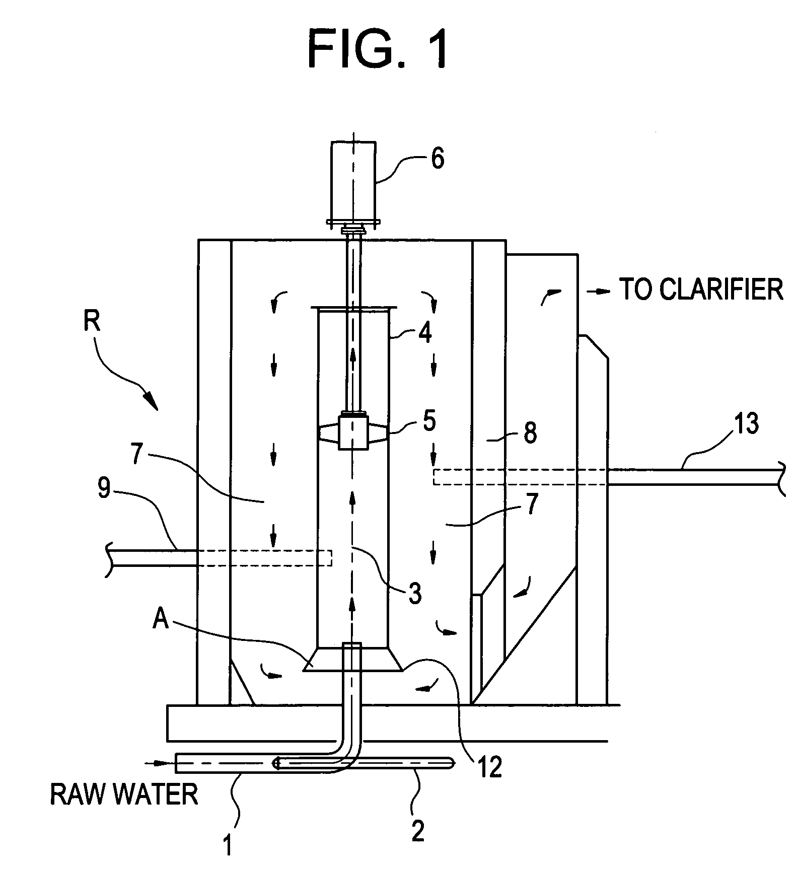 Method and apparatus for treating water or wastewater to reduce organic and hardness contamination