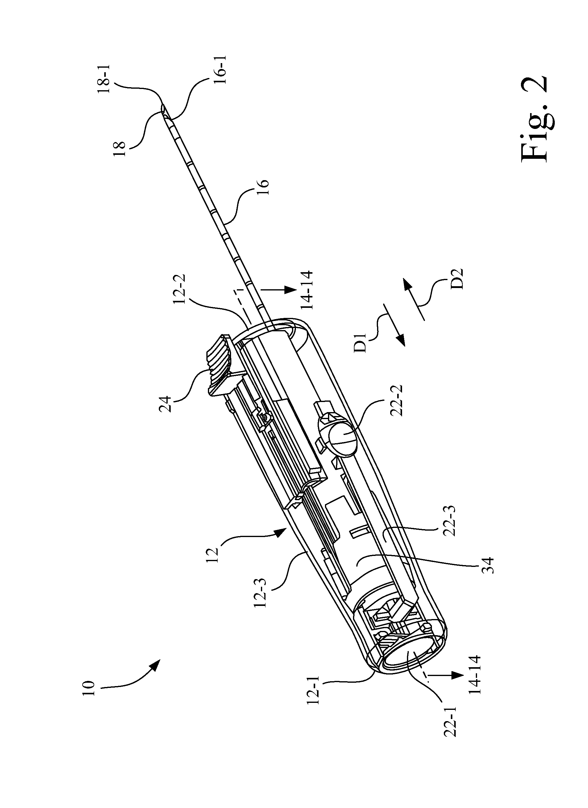 Core needle biopsy device