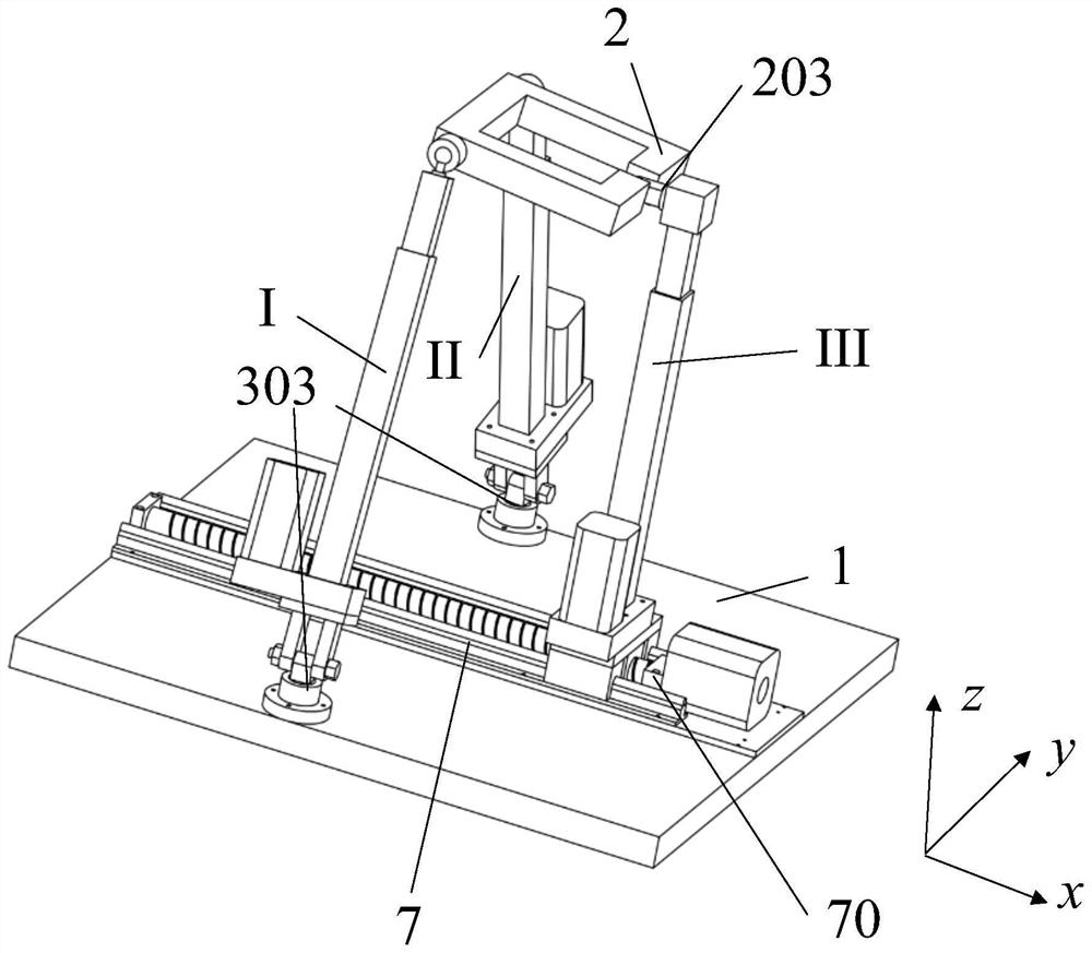 Four-degree-of-freedom parallel mechanism with large-angle-torsion movable platform and composite branched chains