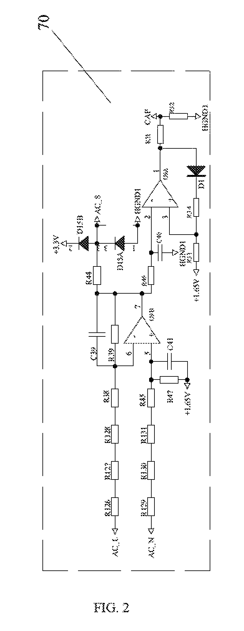 Voltage converter without electrolytic capacitor