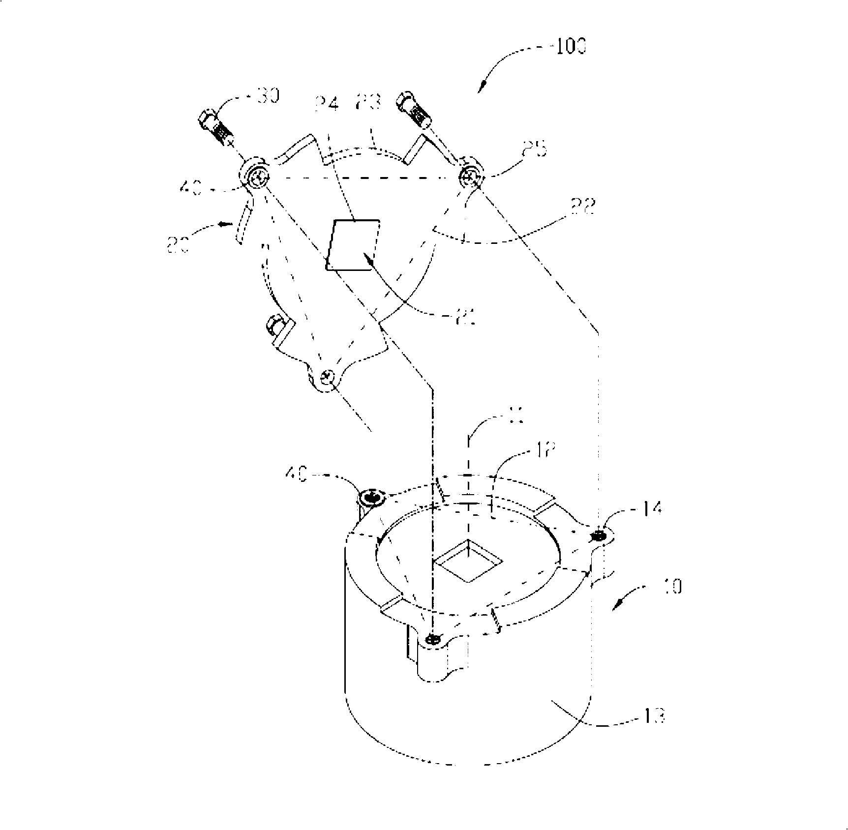 Camera module group combined method and camera module group