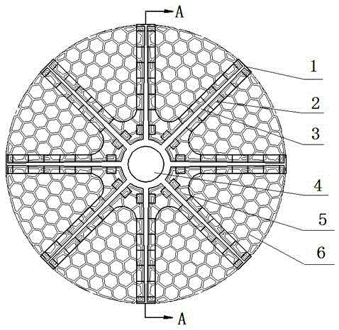 Vertical pit furnace bracket type tray