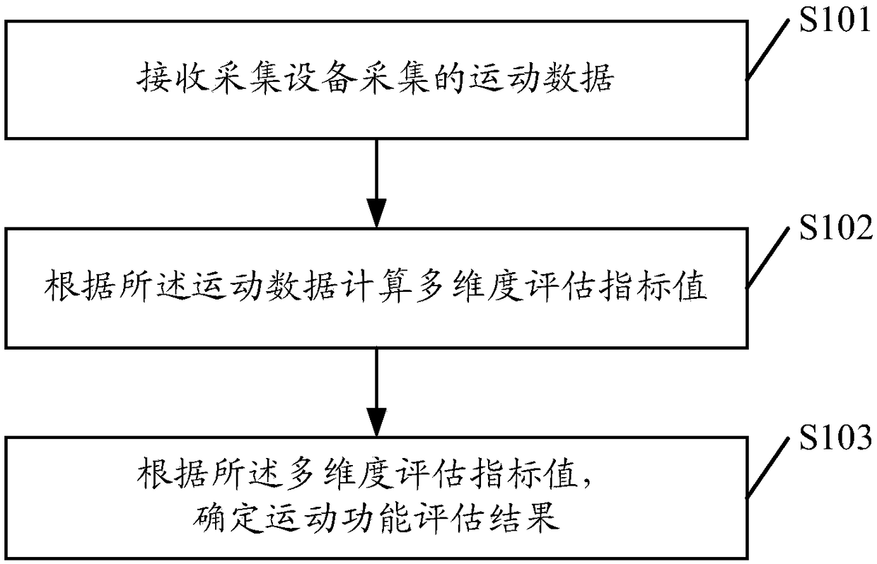 Motion function assessment method and device