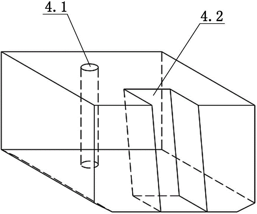 Theater type building seat ventilation hole cambered arrangement hollow inclined plate and construction method thereof