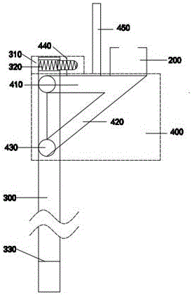 Plant curtain arranged in plant fiber flowerpots and ascended and descended manually