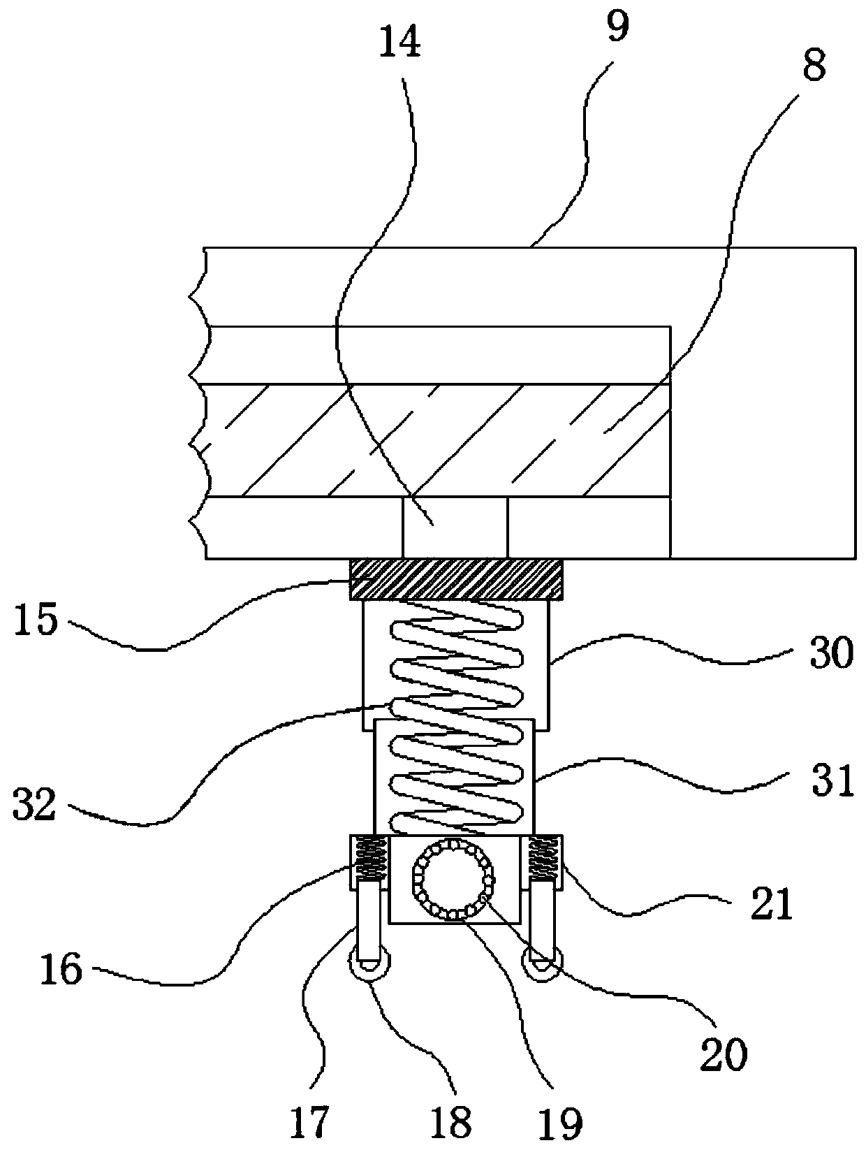 Cable traction winding device for ocean engineering