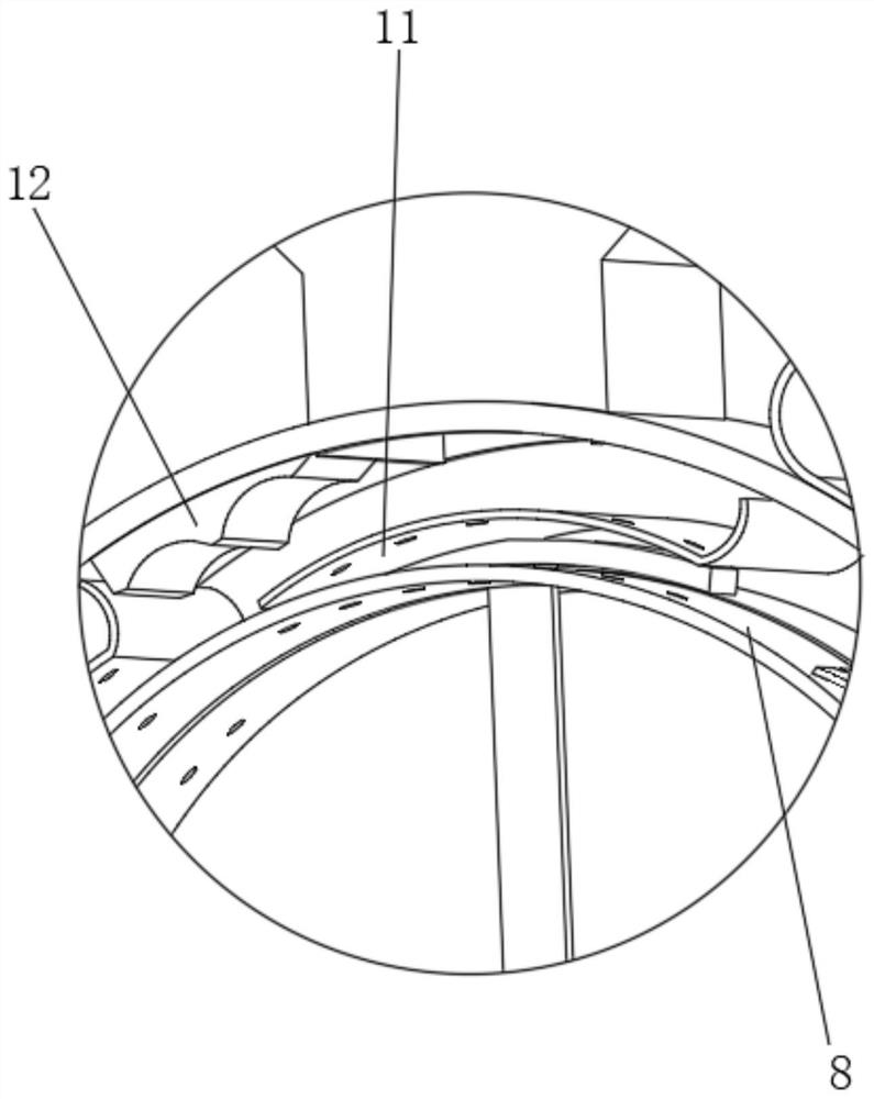 Building aggregate separation processing device