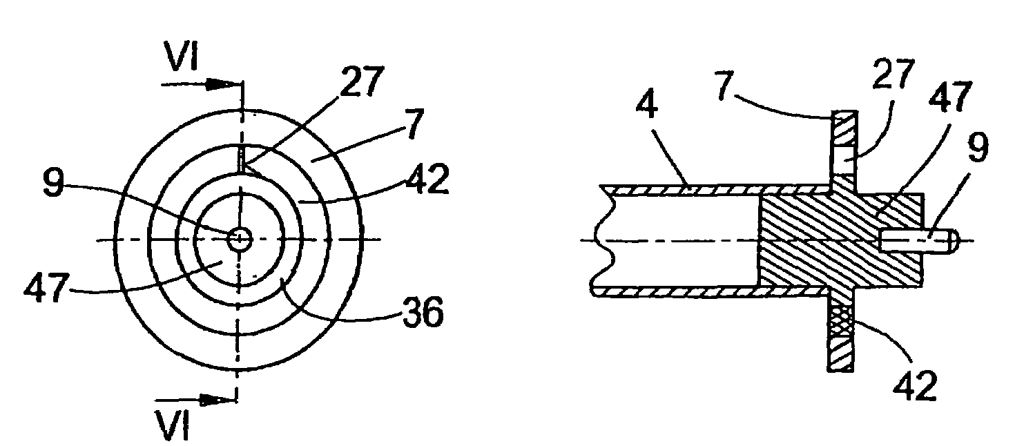 Rotor shaft of a spinning rotor