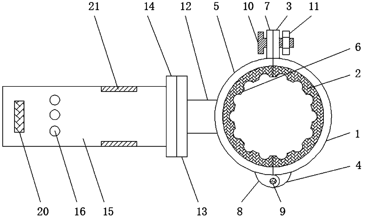 Broadcasting sound mounting frame