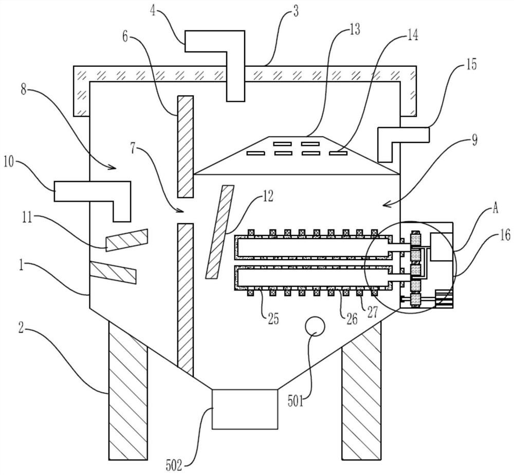 Oil-water separation system and kitchen waste treatment equipment with the same