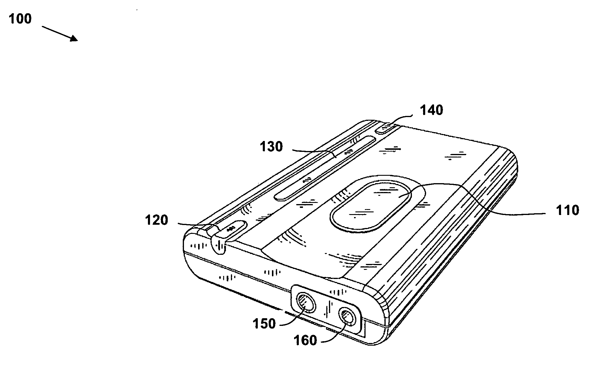 Portable device and method for measuring heart rate