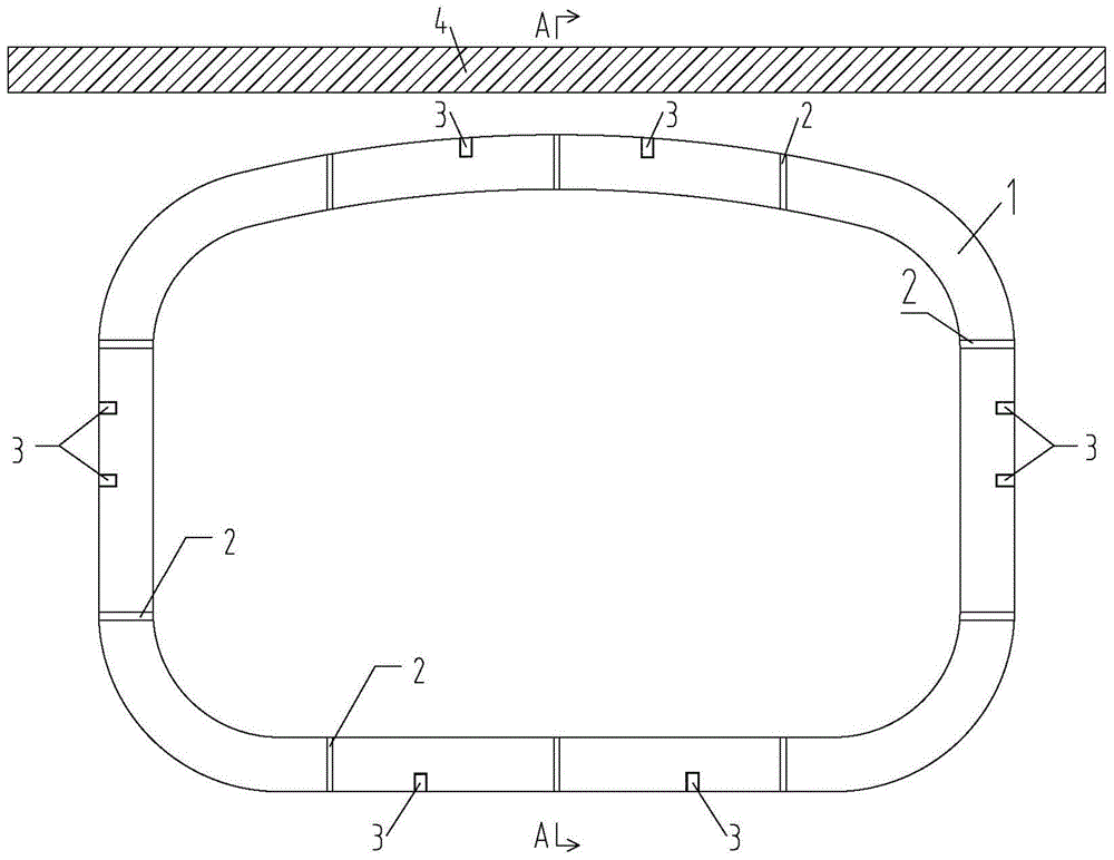 Method for preventing large-section rectangular pipe-jacking tunnel from generating soil loading phenomenon