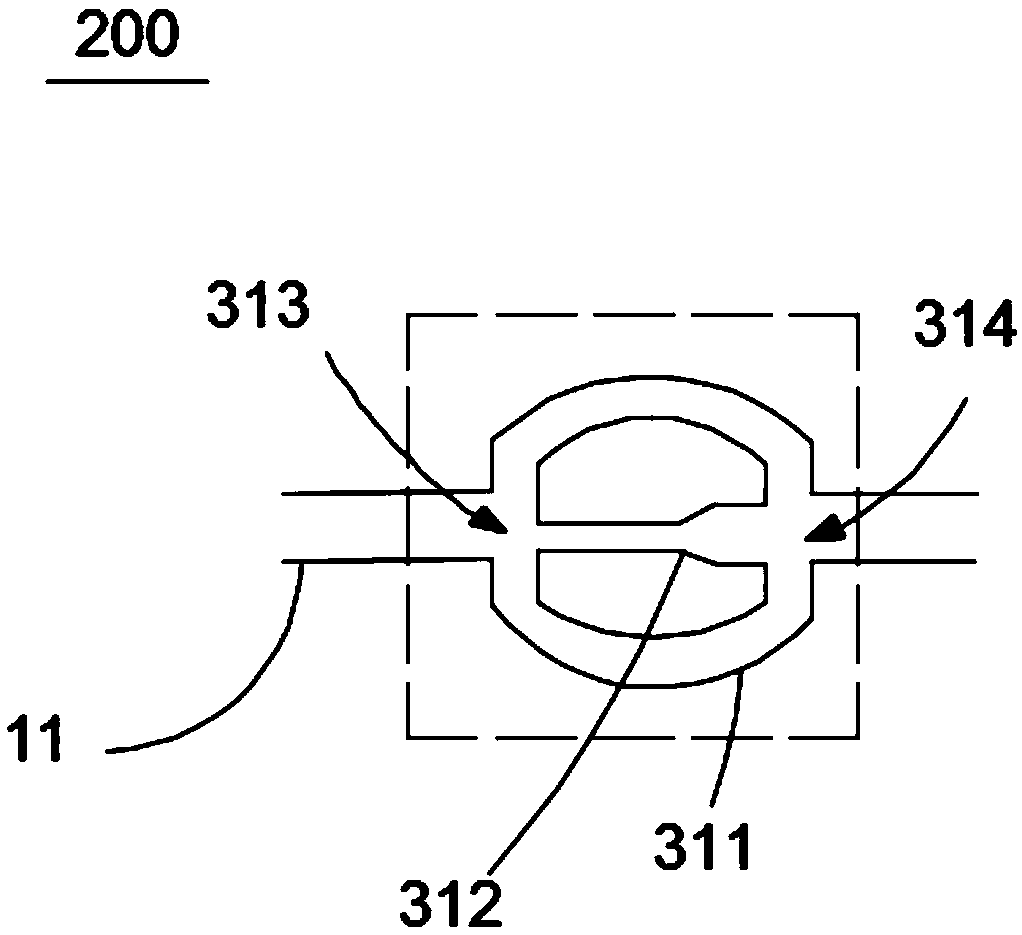 Sample treatment device used before unicellular sequencing, micro-fluidic chip and application