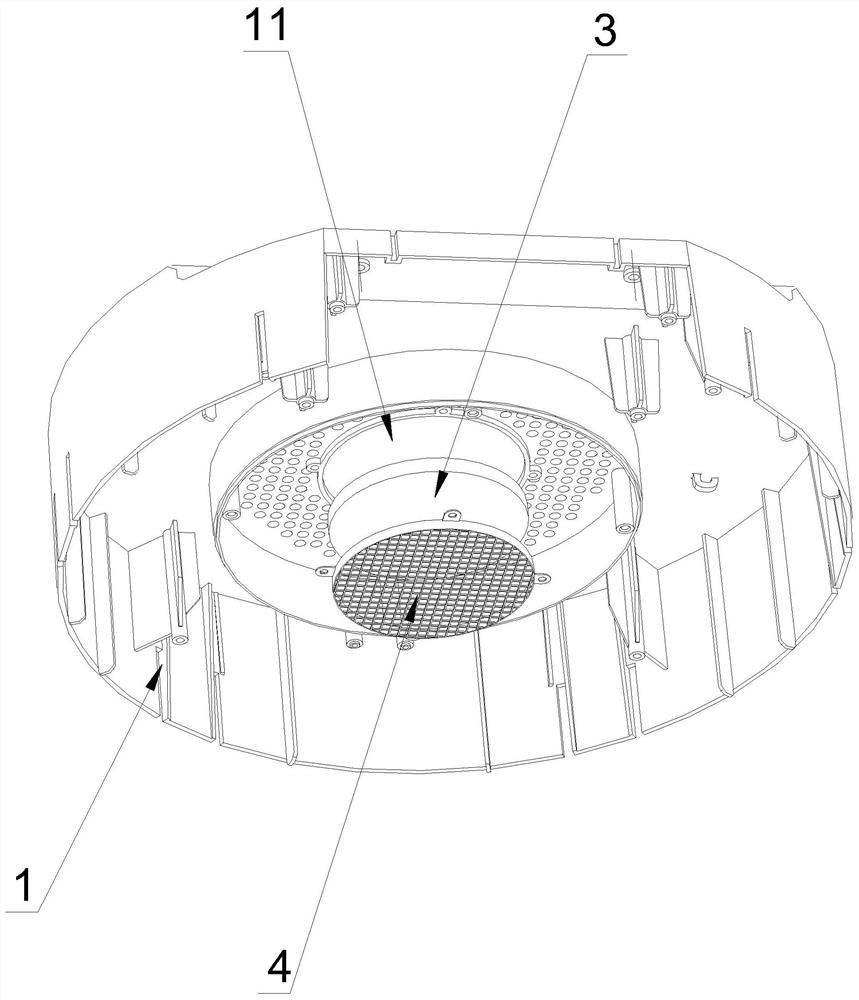 Noise reduction structure for intelligent trash can and intelligent trash can with noise reduction structure