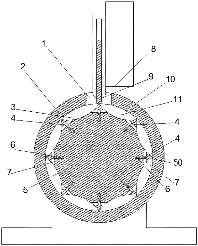 Hydraulic-pressure power device and pump thereof