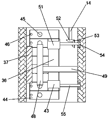 Efficient construction waste sorting device