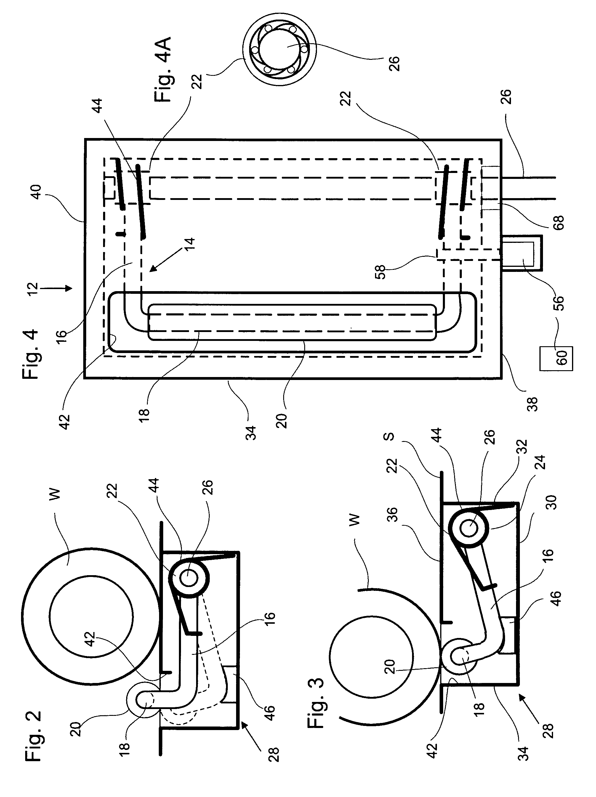 Road vehicle actuated energy device