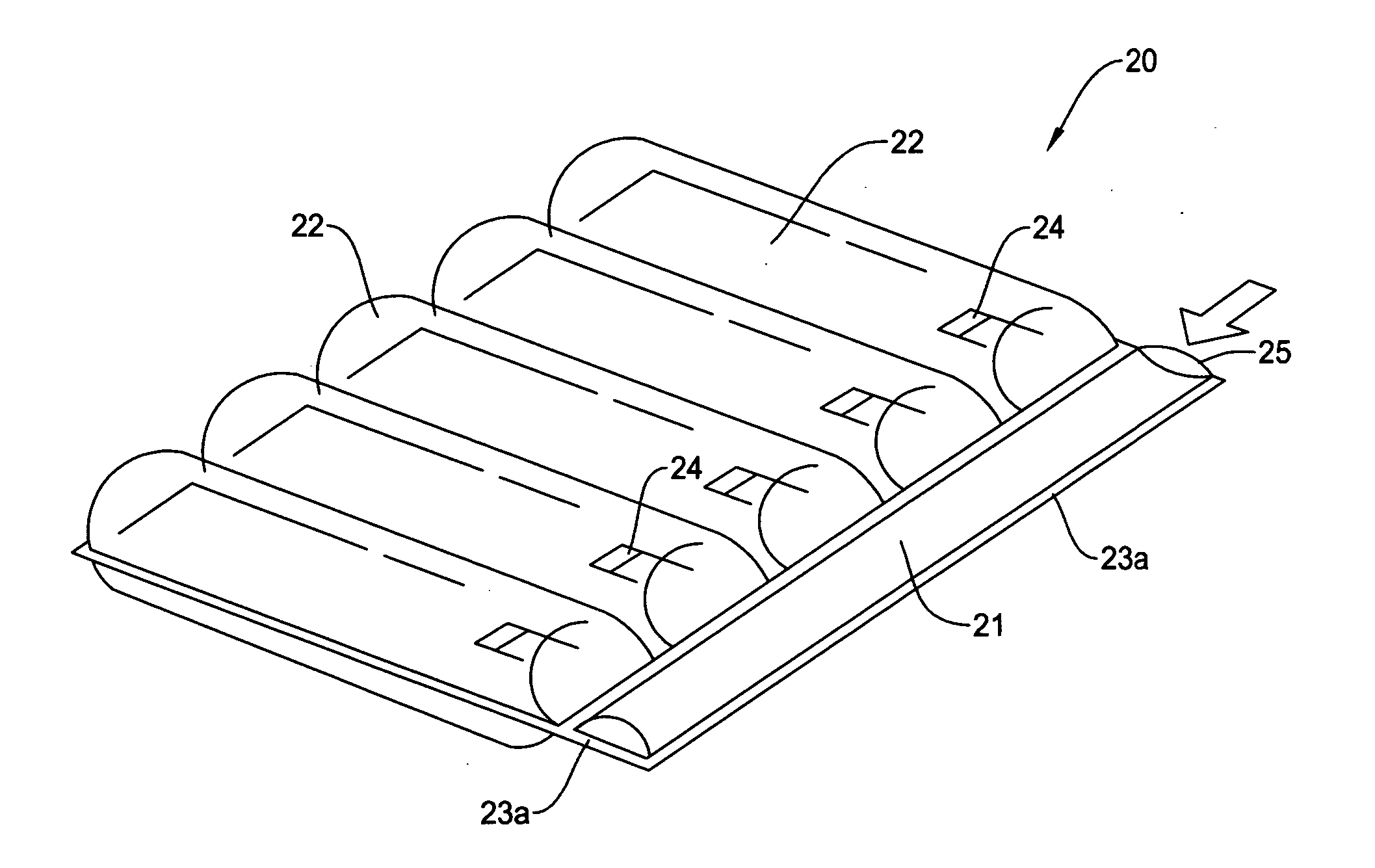 Structure of air-packing device