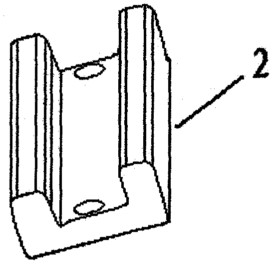 Fast-to-install photovoltaic assembly system of slope roof and installing mode of assembly system