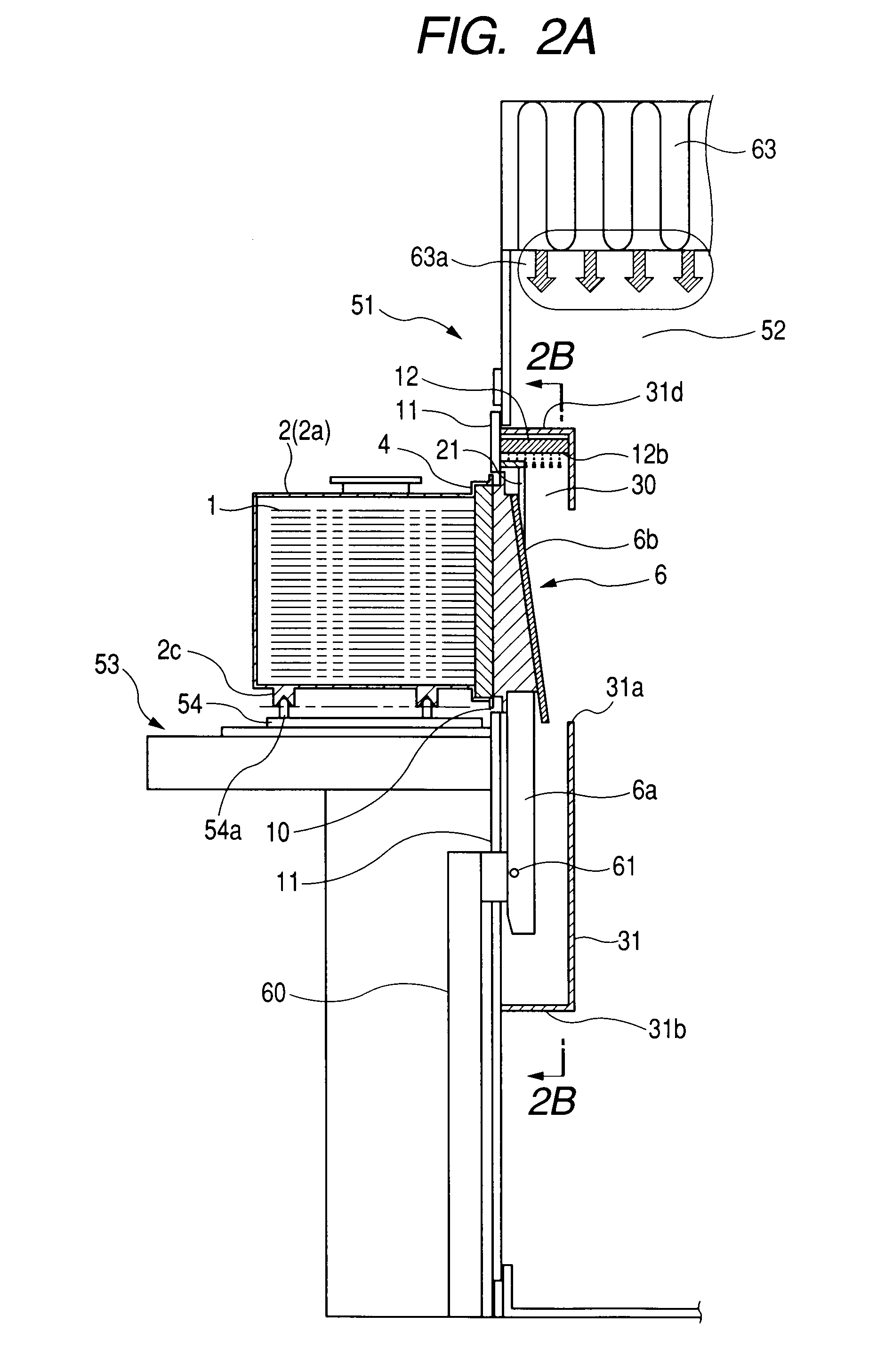 Lid opening/closing system for closed container and substrate processing method using same
