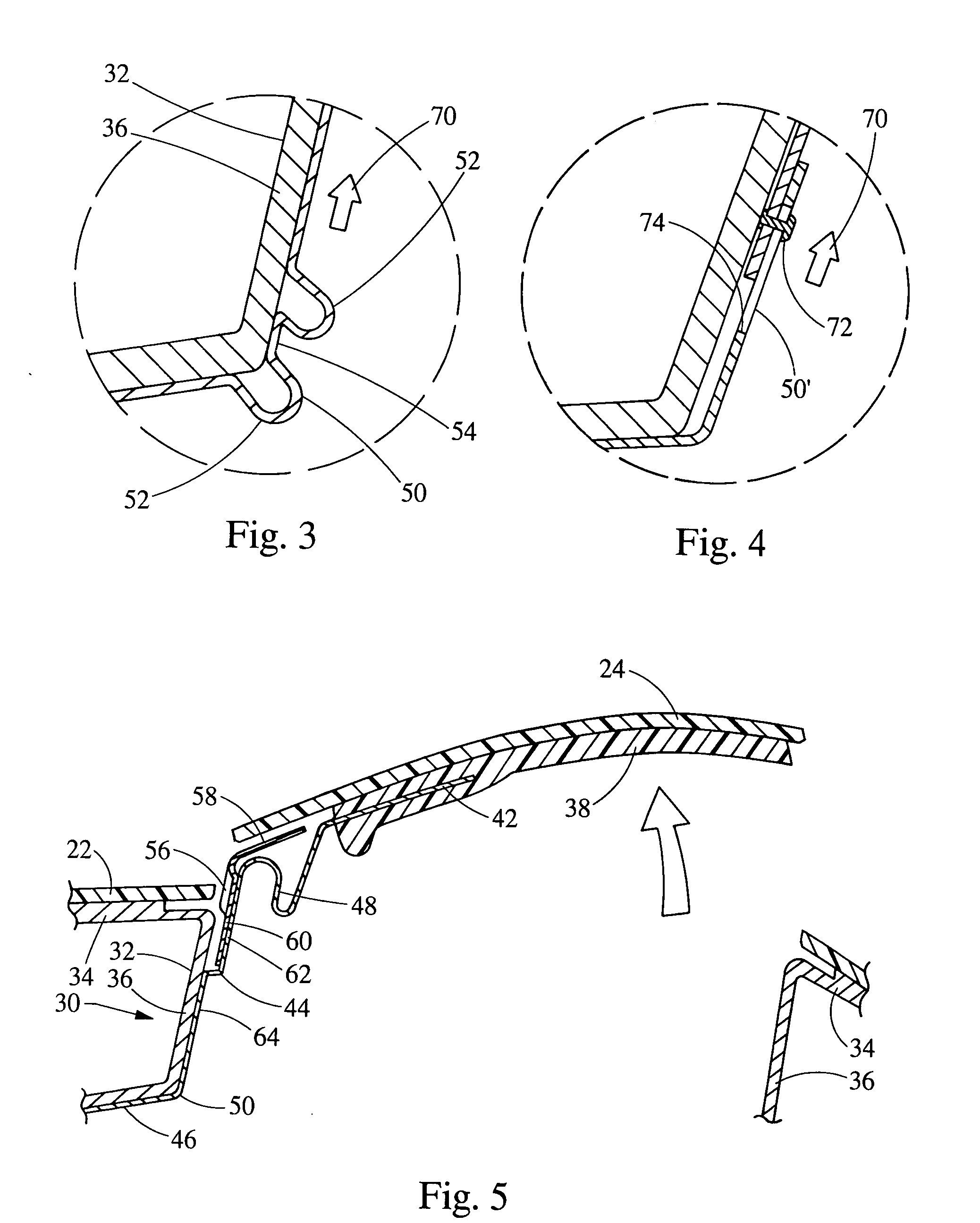 Hinge mechanism for inflatable restraint apparatus - Eureka | Patsnap