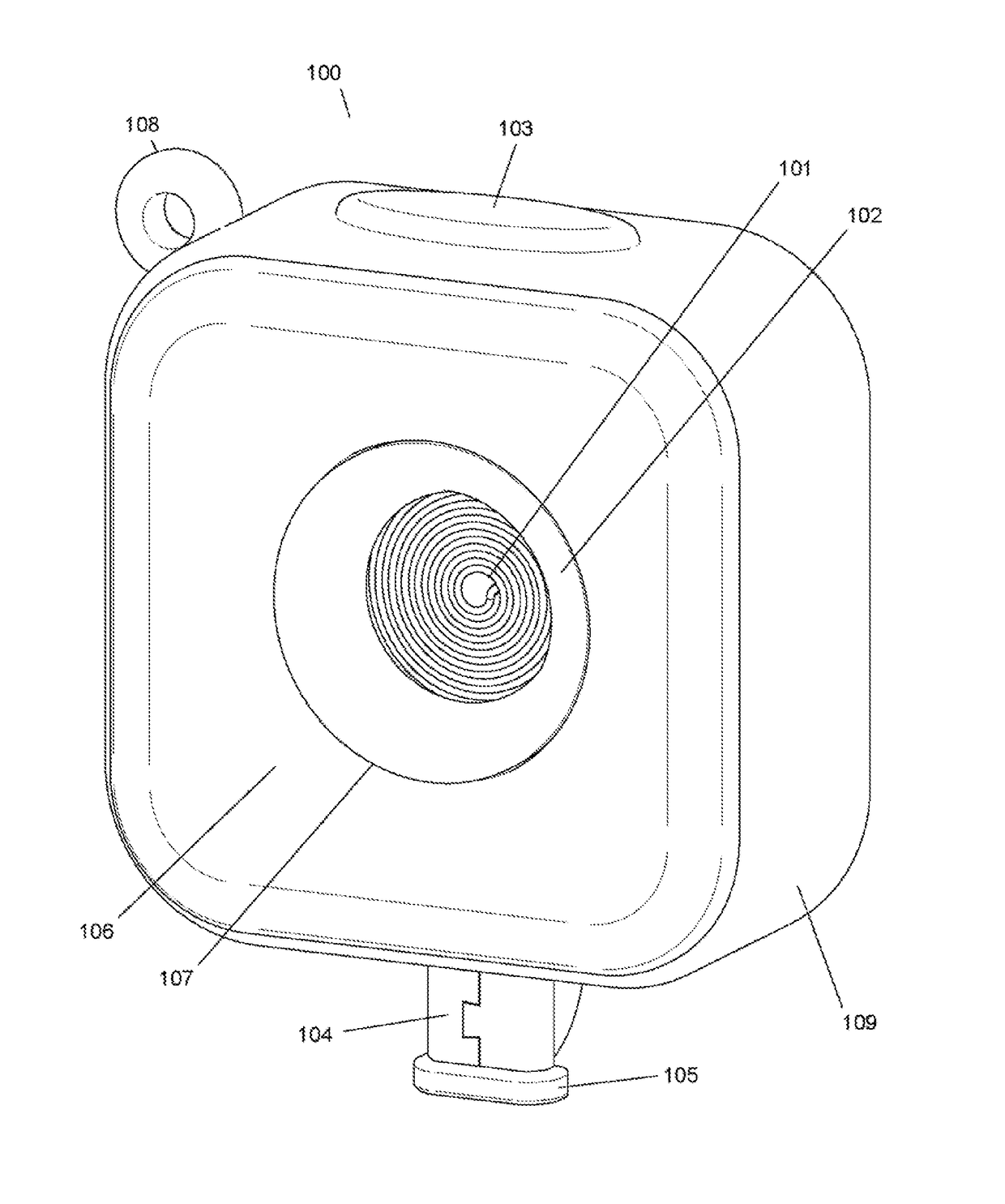 Electronic lighter when attached to a smartphone generates heat for lighting a cigarette/cigar