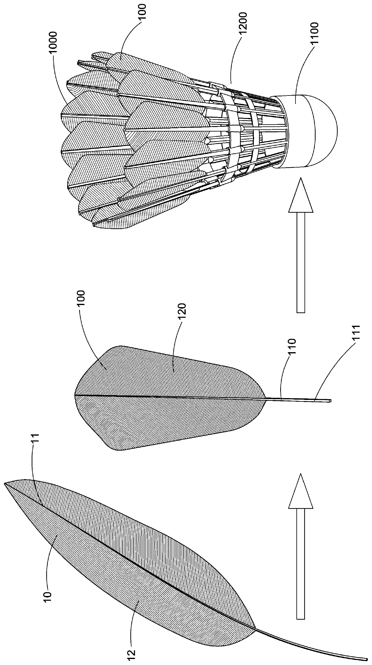 Manufacturing method of badminton