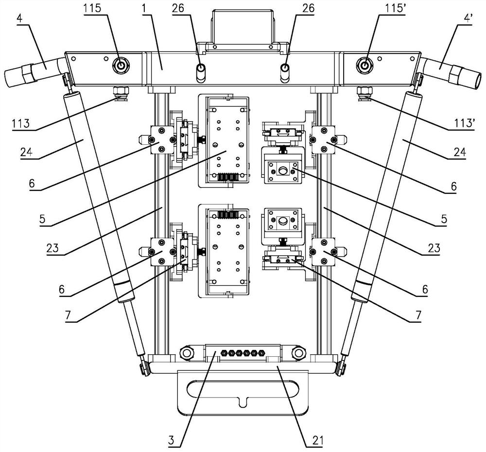 Scanner coupling water supply system