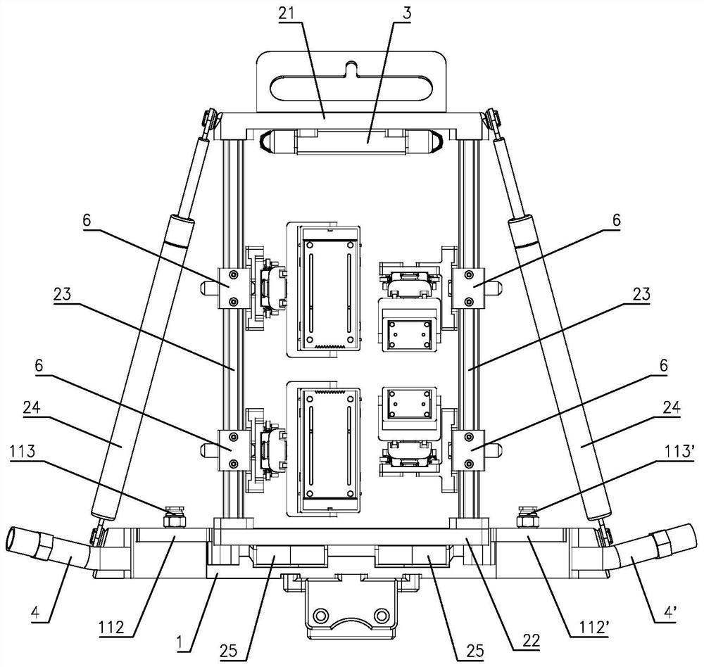 Scanner coupling water supply system