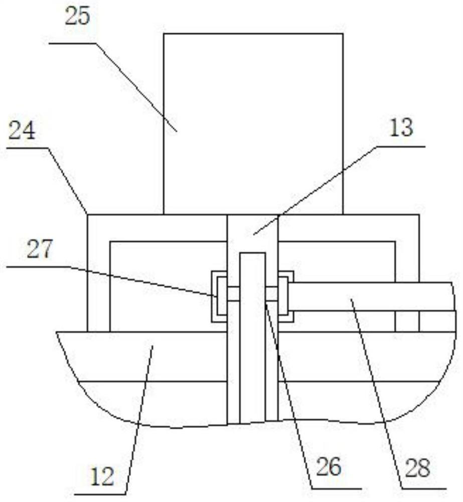 Preparation device of nano-zinc oxide loaded composite material