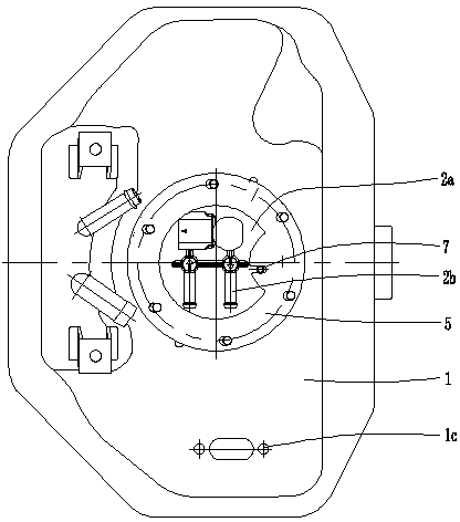 Installing structure of internal oil pump of electric-jet motorcycle