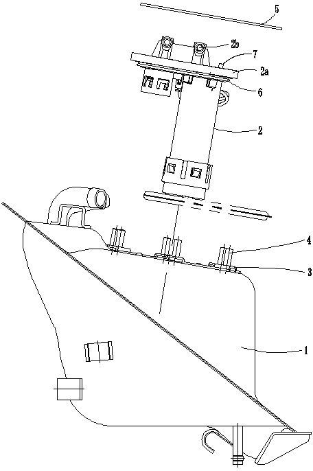 Installing structure of internal oil pump of electric-jet motorcycle