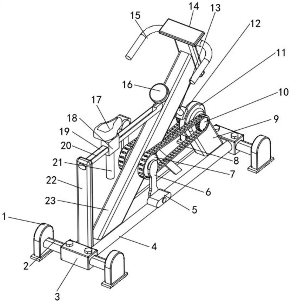 Exercise bicycle and seat adjusting device thereof