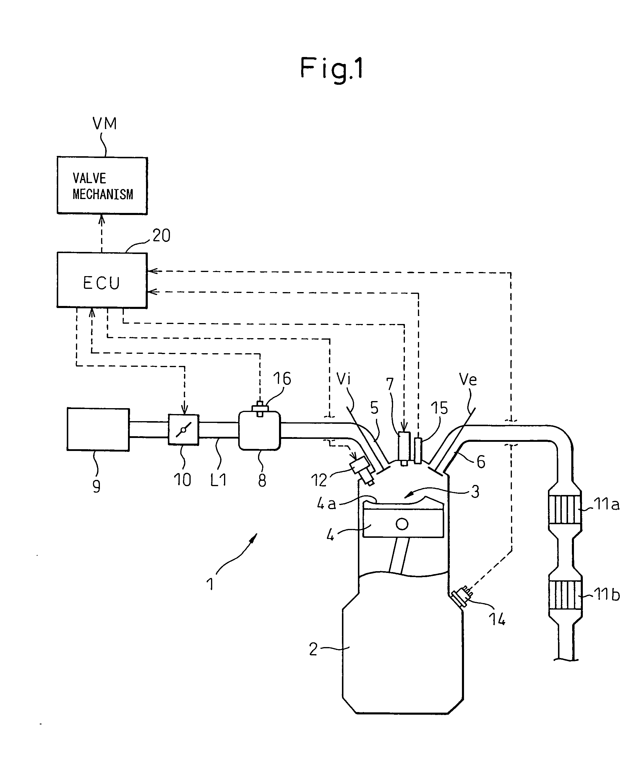 Control system and control method of internal combustion engine