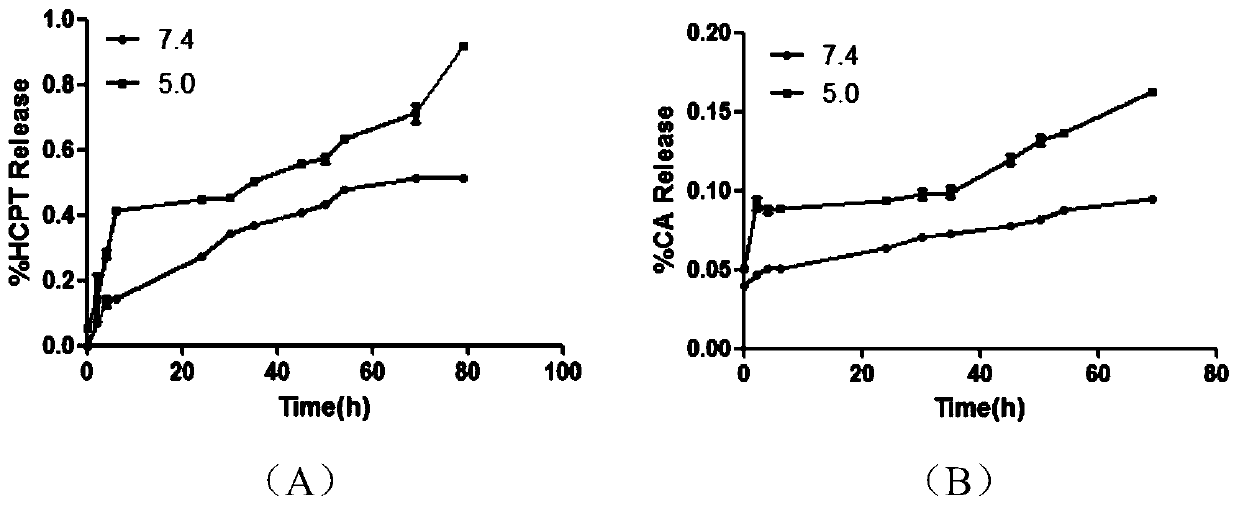 Preparation of a drug-loaded cinnamaldehyde-dextran polymer self-assembled nanoparticle and its antitumor application