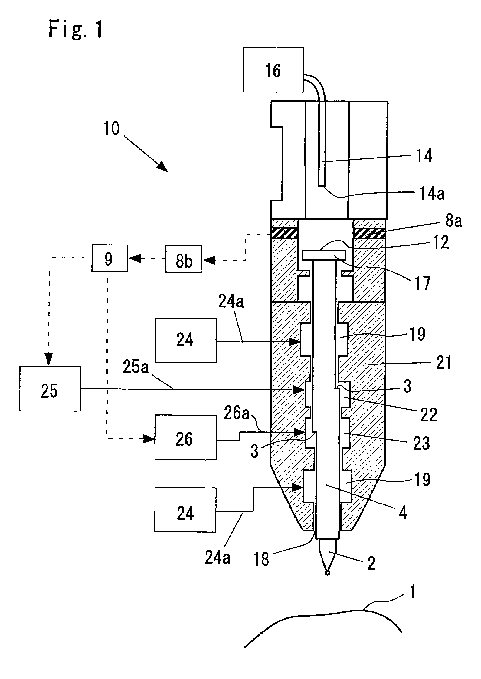 Micro force measurement device, micro force measurement method, and micro surface shape measurement probe