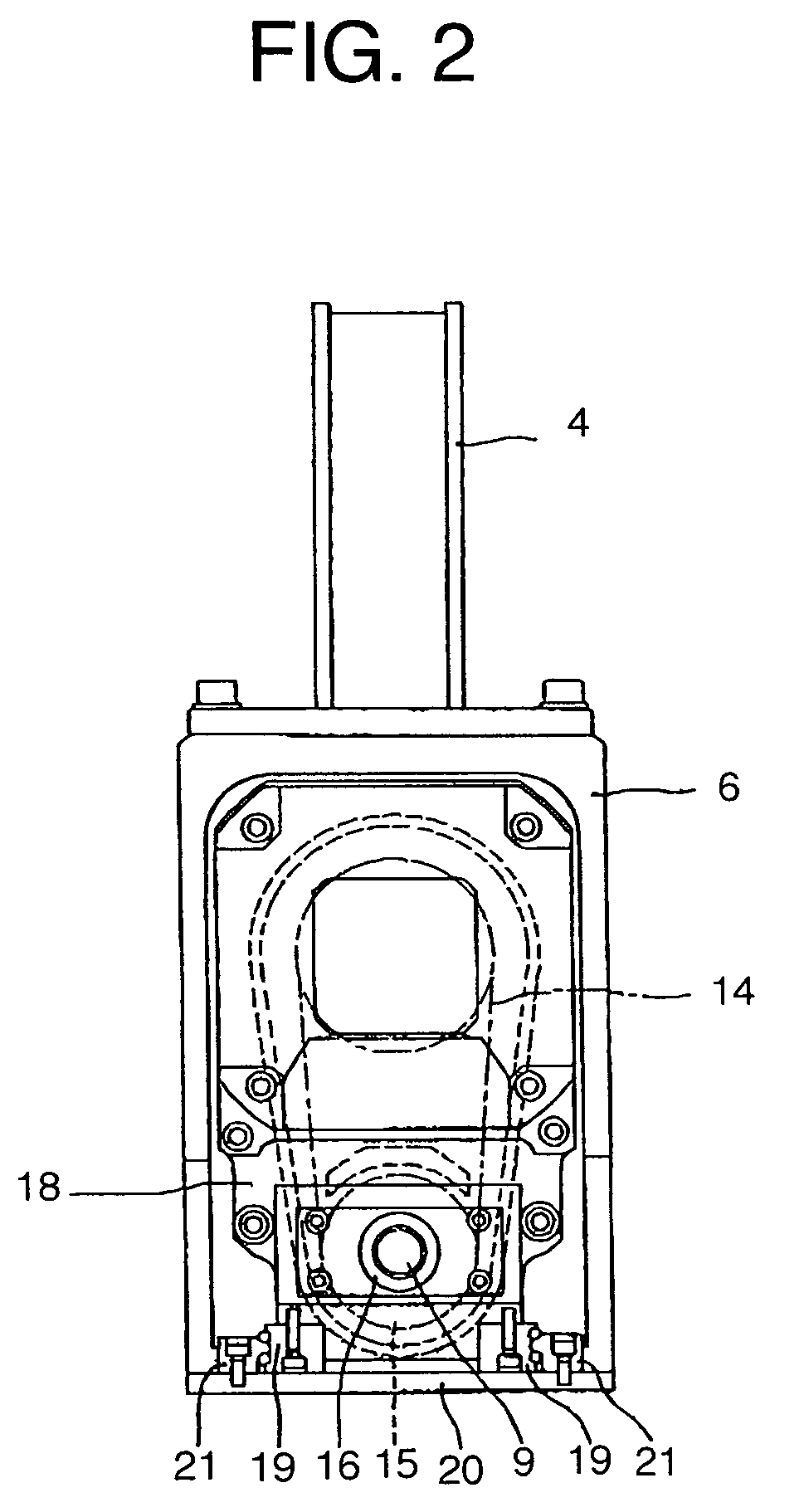 Friction stir spot joining device