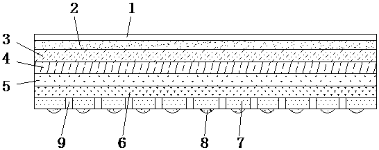 Sharkskin-imitating textile fabric