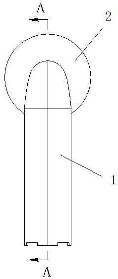 Portable treatment instrument capable of grinding and powdering rock salt drug to form aerosol