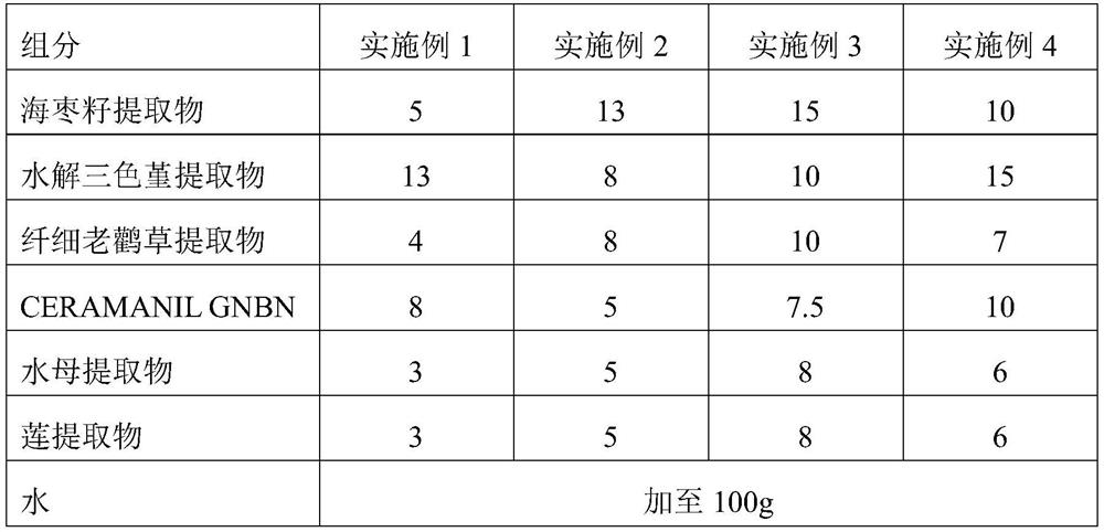 Moisturizing composition and mask containing jujube seed extract