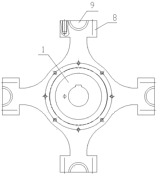 Vertical mill with double oscillating device