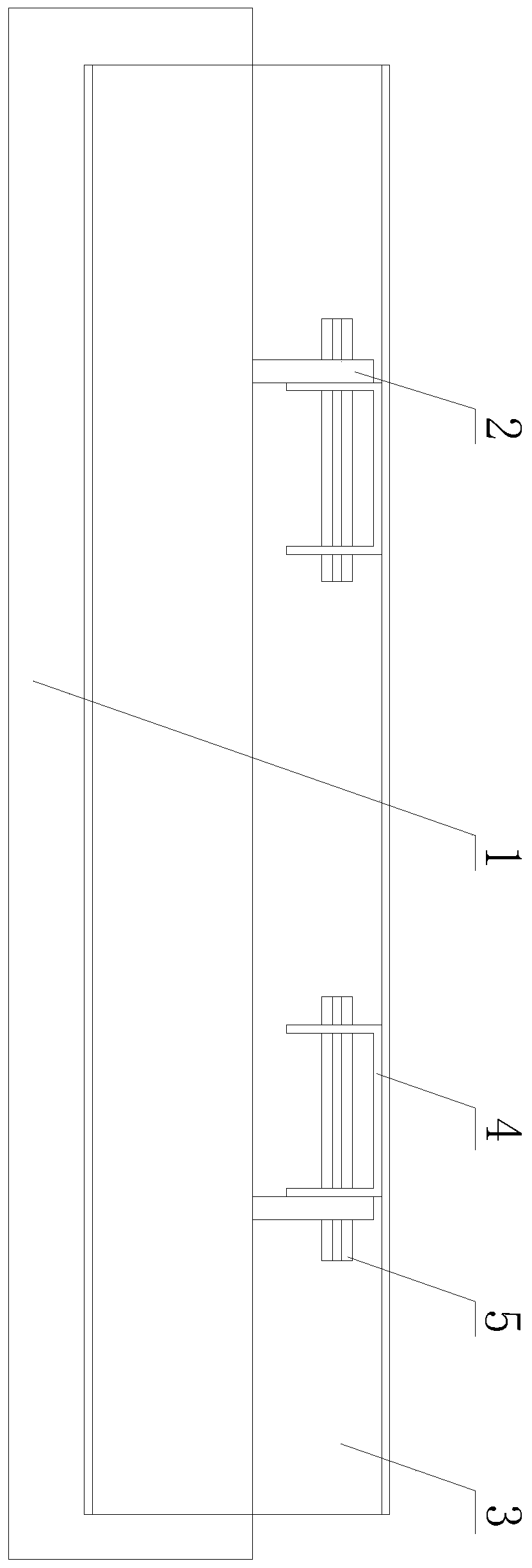 Novel door-motor mounting structure