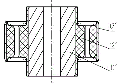 Connection structure of anti-torque pull rod and auxiliary frame and automobile