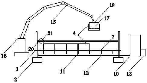 Self-heat preservation masonry wall sheet automatic production device