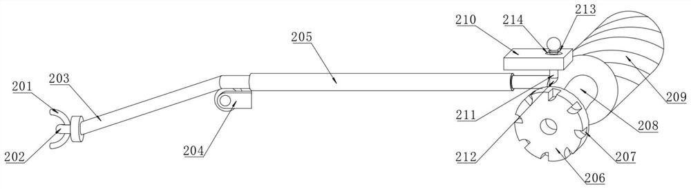 A surgical channel capable of gas circulation capable of controlling gas flow