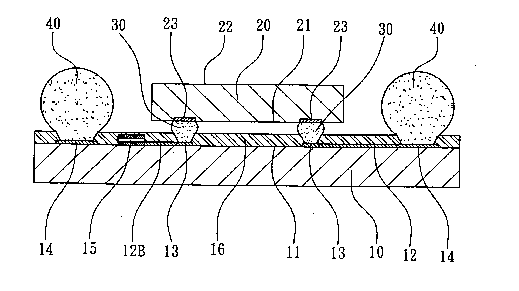 Integrated circuit device with embedded passive component by flip-chip connection and method for manufacturing the same