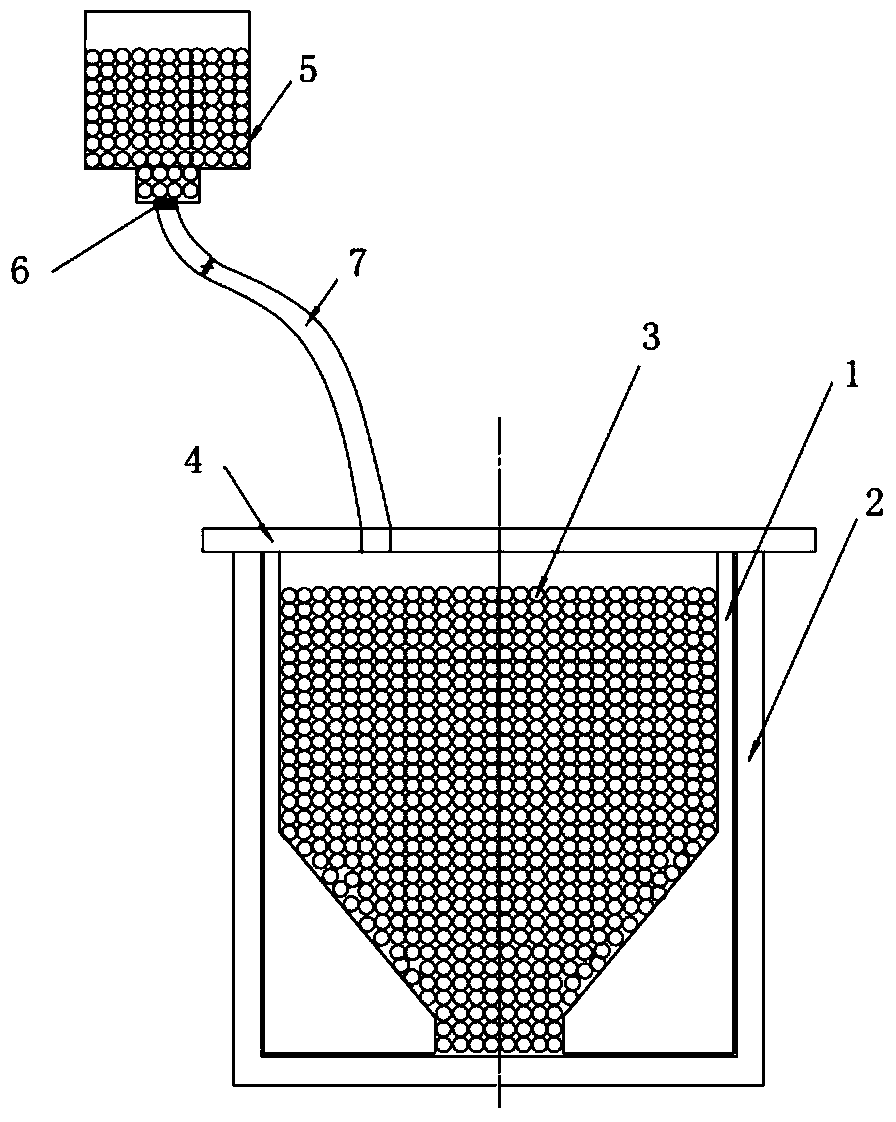 Fillable displacement adjustment compensation device