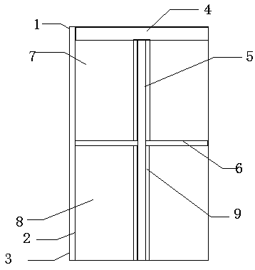 Automatic self-service borrowing bookshelf device for library